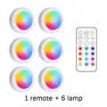 1 remote 6 lights