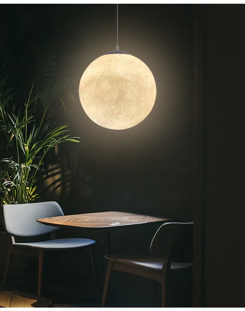 Nordic Moon LED Pendant Light 11
