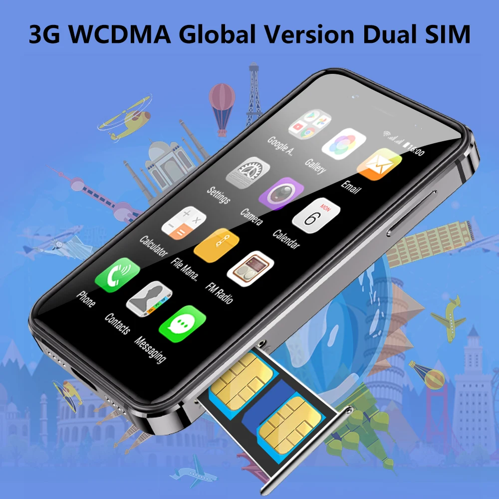 Worlds Smallest Dual Sim Mini Mobile Phone - Guys World