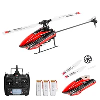 WLtoys K110S RC Helicopters for Adults,3D/6G Mode, 6 Channel Mini Remote control Helicopter,Brushless Motor, with 3 Batteries
