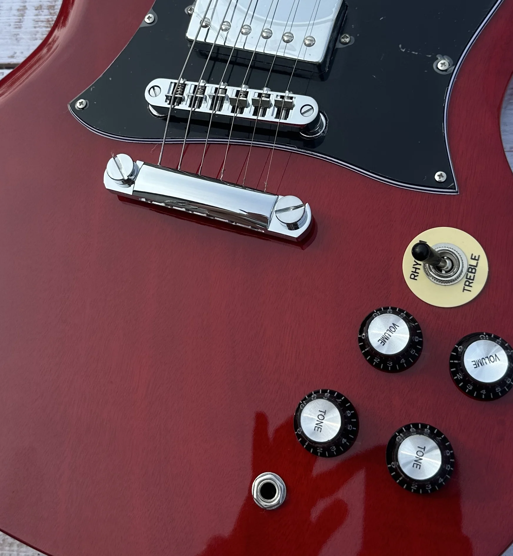 Electric guitar SG Flowerpot Inlay