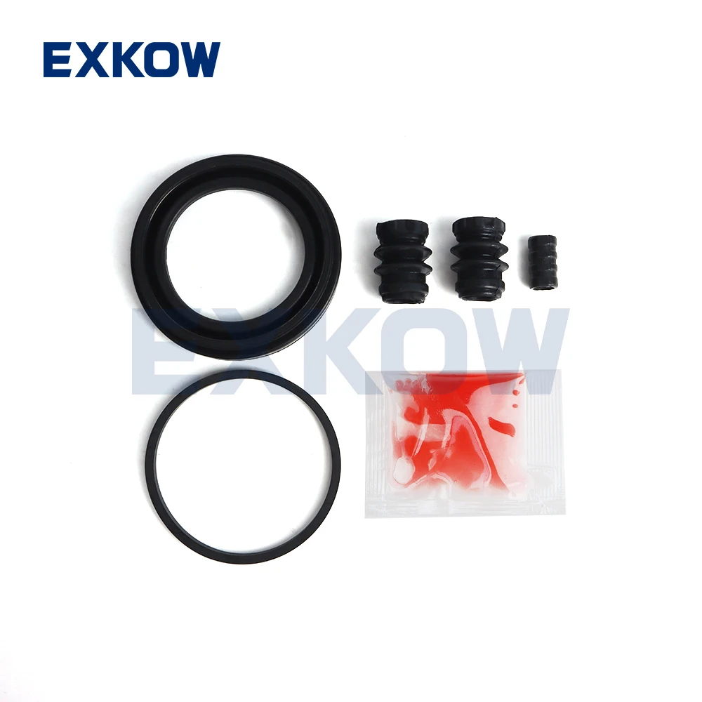 KOWZE Front Brake Caliper Seal Kit for Mitsubishi Pick Up L200 Triton III IV V 2015 Pajero Montero II 2008- MR527979