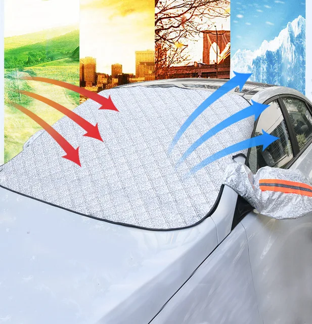 Car Window Windscreen Cover Magnetic Ice Frost Shield Snow Protector Sun  Shade 