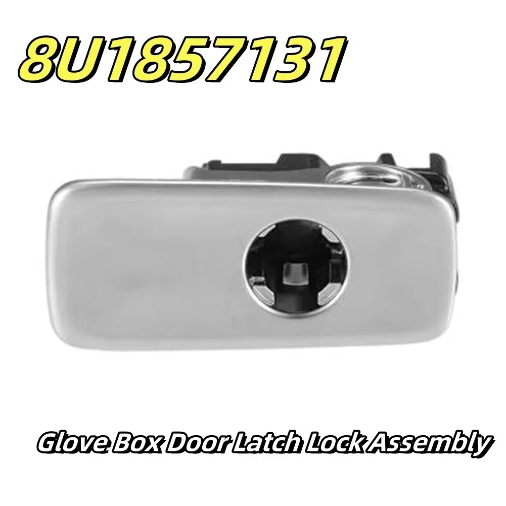 Car Glove Box Door Latch Lock Assembly Glove Box Latch Lock Handle 8U1857131 For Q3 2012-2014 Plastic Car Accessories