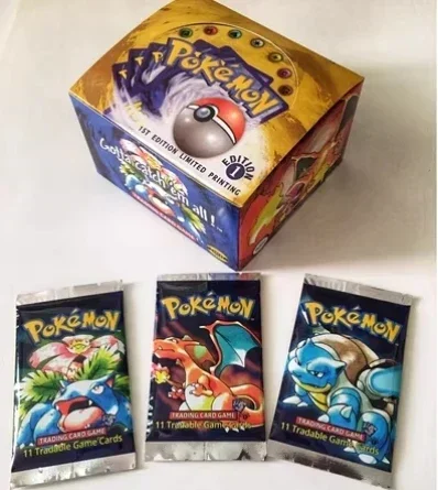 In Stock Replica Foil 33 Packs 1ST Edition Classic Base Set Proxy