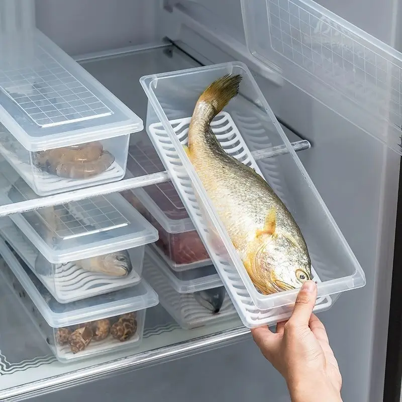 1PCS Kitchen Storage Box Refrigerator Accessories Organizer Sealed