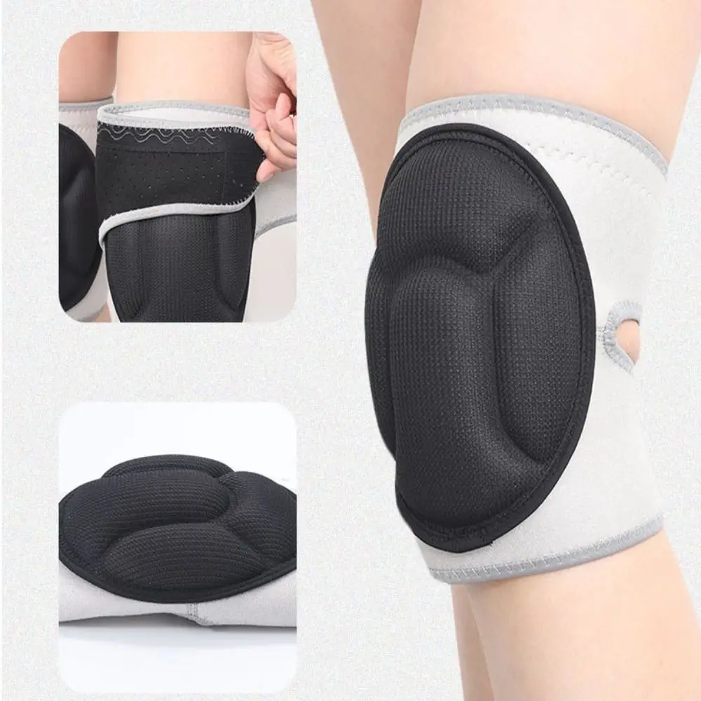 

Наколенники из полиэстера, высококачественные наколенники из силикагеля для поддержки колена, эластичные наколенники для защиты от столкновений в одной упаковке