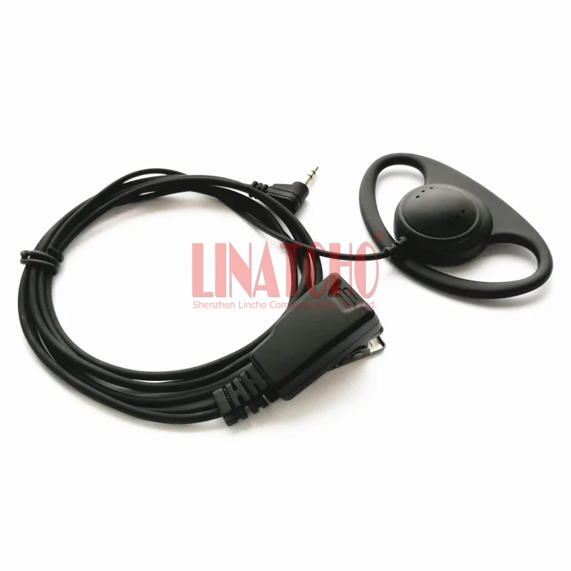 Big PTT Earphone for T5428 T5628 T5728 T5720 T6200C TH-UV3R TH2R etc.Walkie Talkie 2.5MM Pin