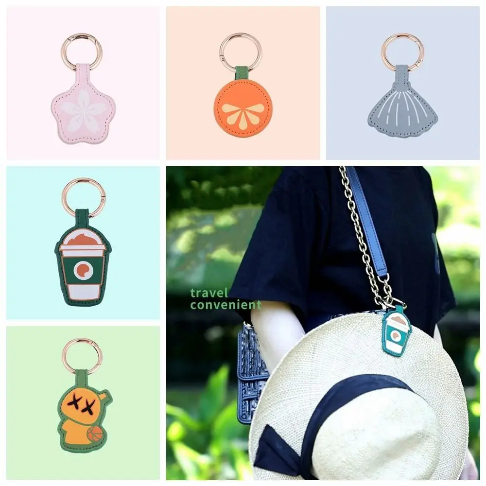 

Animal Leather Magnetic Hat Clip High Quality Cartoon Flower Leather Strap Hat Keeper Clips Anti-lost Hanging on Bag Girl