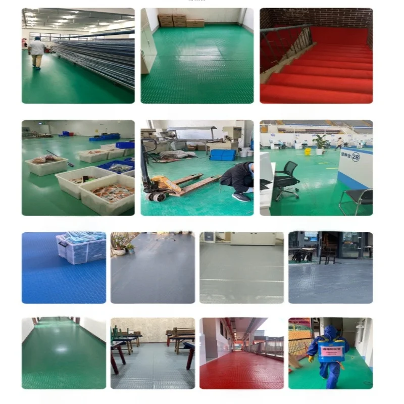 Ox PVC Floor Mat Wear-Resistant Corridor Plastic Anti-Slip Pad Waterproof Modern Chinese Sle Home Entrance Rug