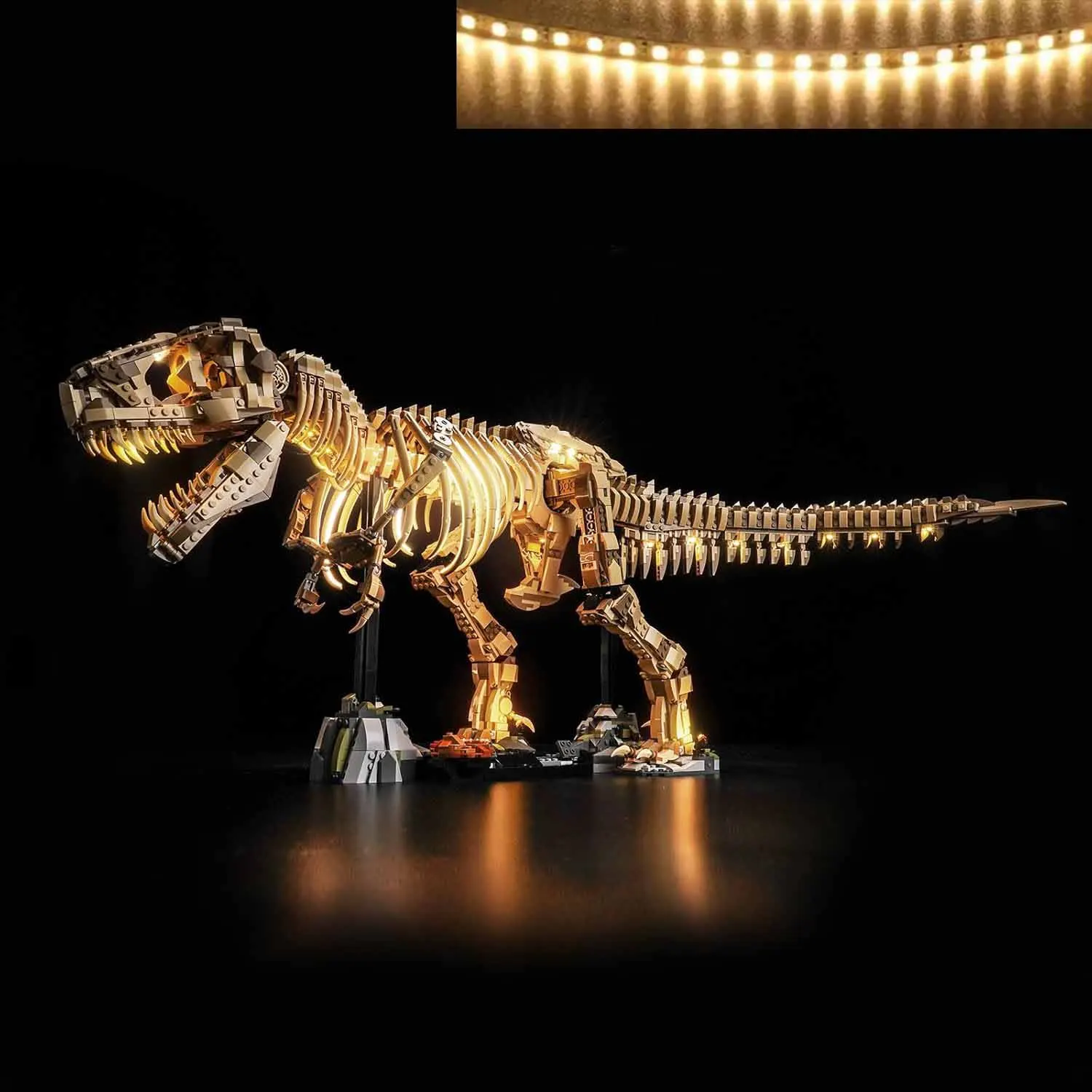 (No LEGO, Just Light) USB Lights Set for Lego 76968 Dinosaur Fossils: Tyrannosaurus rex