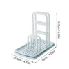 Kitchen Faucet Sink Sponge Rack Stand Plastic Sponge Towel Holder Scouring Pad Dishwash Kitchen Organizer Cloth Drain Basket 6