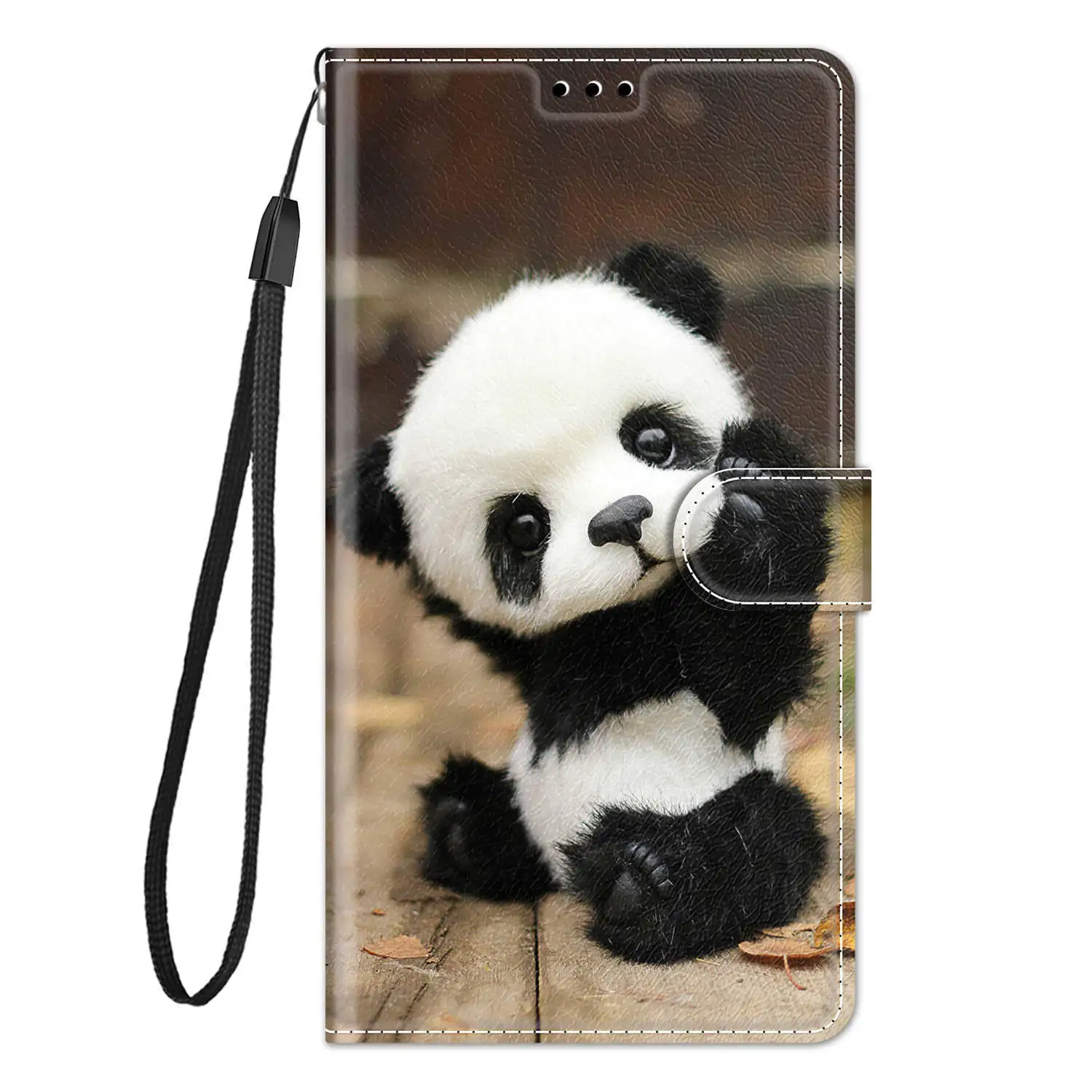 Elegant Butterfly Flip Leather Wallet Phone Case Book Cover