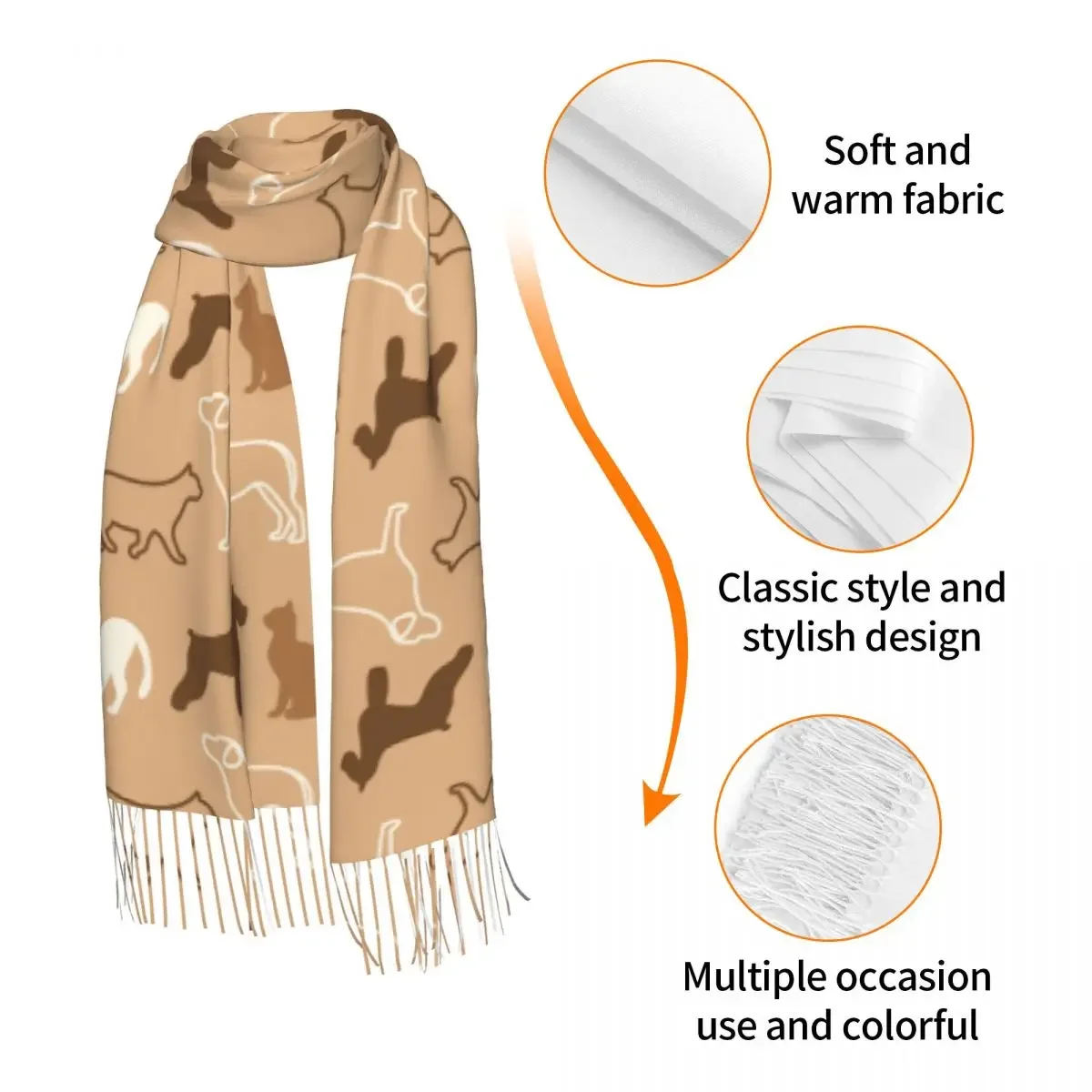 Рисунок 6 - Забавные силуэты кошек и собак