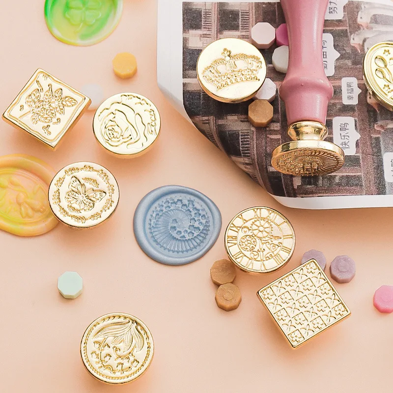 

Wax Seal Sealing Stamps Seal Wedding Invitation Love Series Craft for Card Envelope Wax Seal Stamp Scrapbooking Stamp HCZ004-A