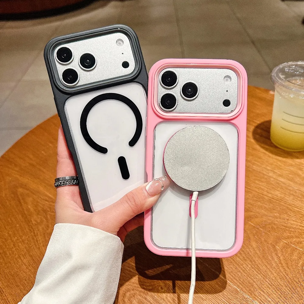 Premium Shockproof Magnetic Case with Magsafe Compatibility - Luxury Clear Protective Cover