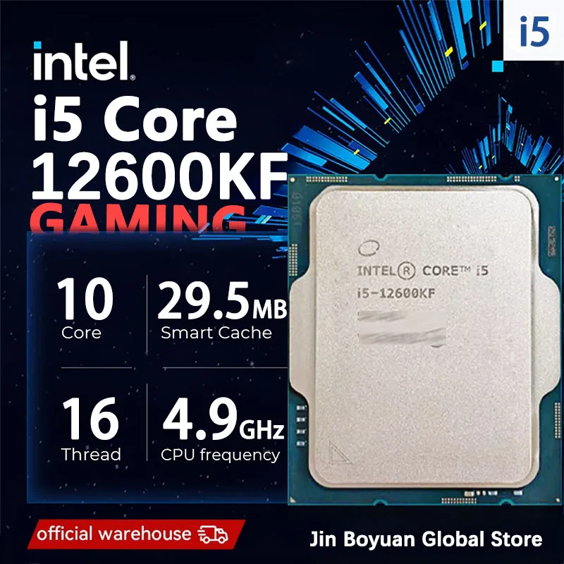 Intel Core i5 12600KF I5-12600KF 新しい CPU プロセッサ LGA 1700