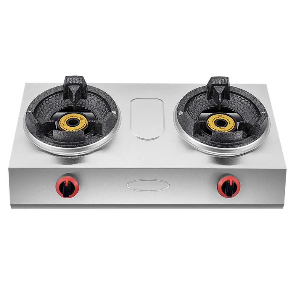 Commercial Gas Burner Fierce Fire Stove High Pressure Table Cooktop Liquefied Gas Stove Double Stove Hornillo A Gas 5kw gas stove home double embedded gas stove energy saving fierce fire stove gas cooktop double hole gas stove