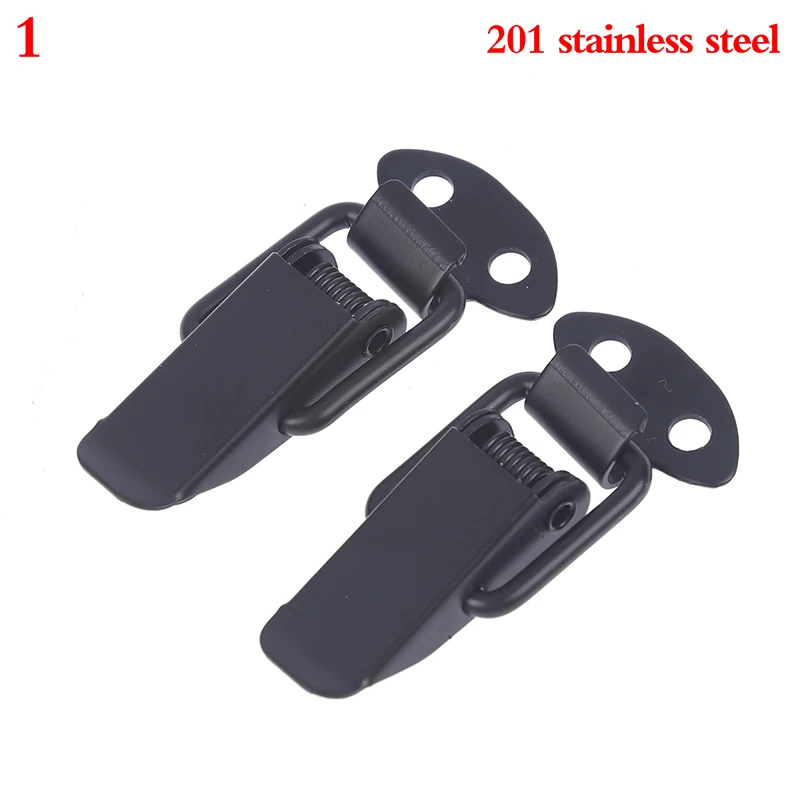 Knebelverschlüsse Edelstahl 4 Stück - Federbelastete Clips Für Kisten & Boxen