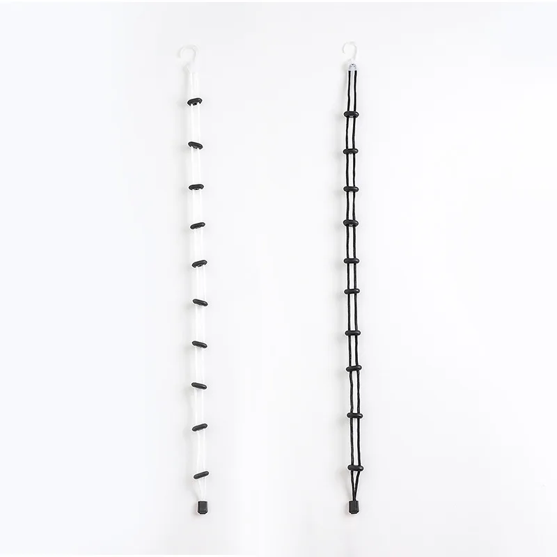 Home socks hanging rope creative multi-function washing clothes basket net washing socks drying rack Divider Dry Tools