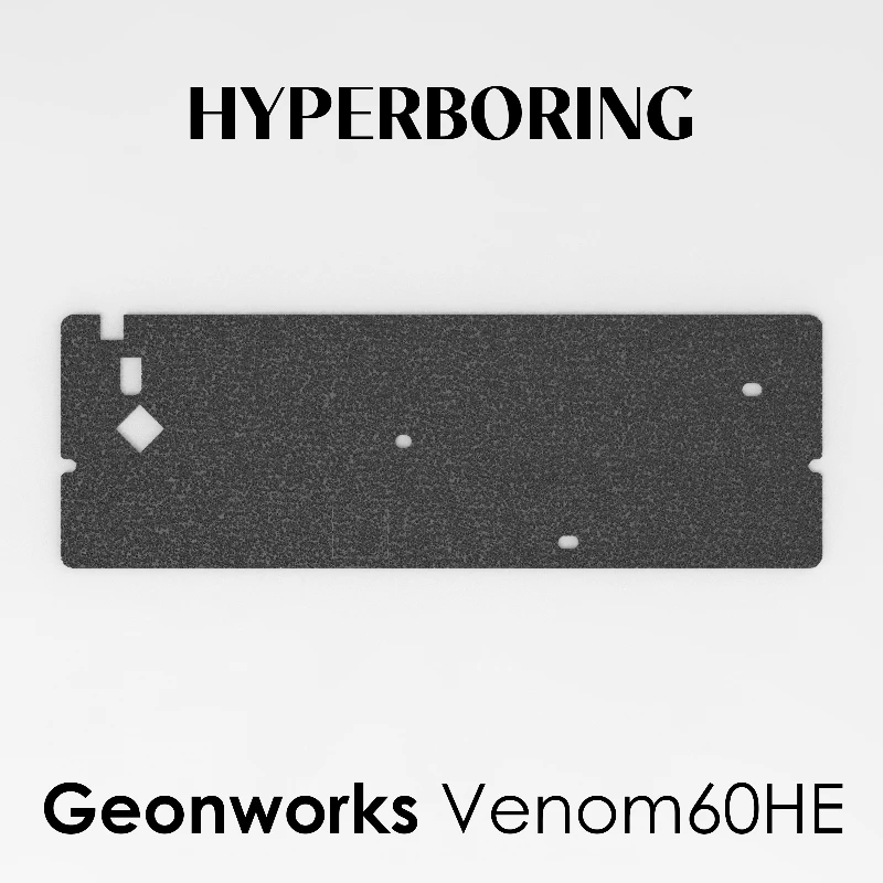 Geonworks Venom60HE Magnetic Axis Keyboard Positioning Plate