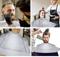 Cape de coupe de cheveux Cape de coupe de cheveux Cape de barbier capteur de cheveux Cape de cheveux outils de coupe de cheveux parapluie Cape de Salon de coiffure 3
