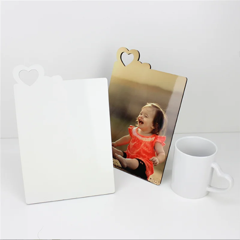 4pcs/lot Free shipping Sublimation Blanks MDF Photo Plate 180*150*5mm Tag DIY Gift Printing Sublimation Ink Transfer Print