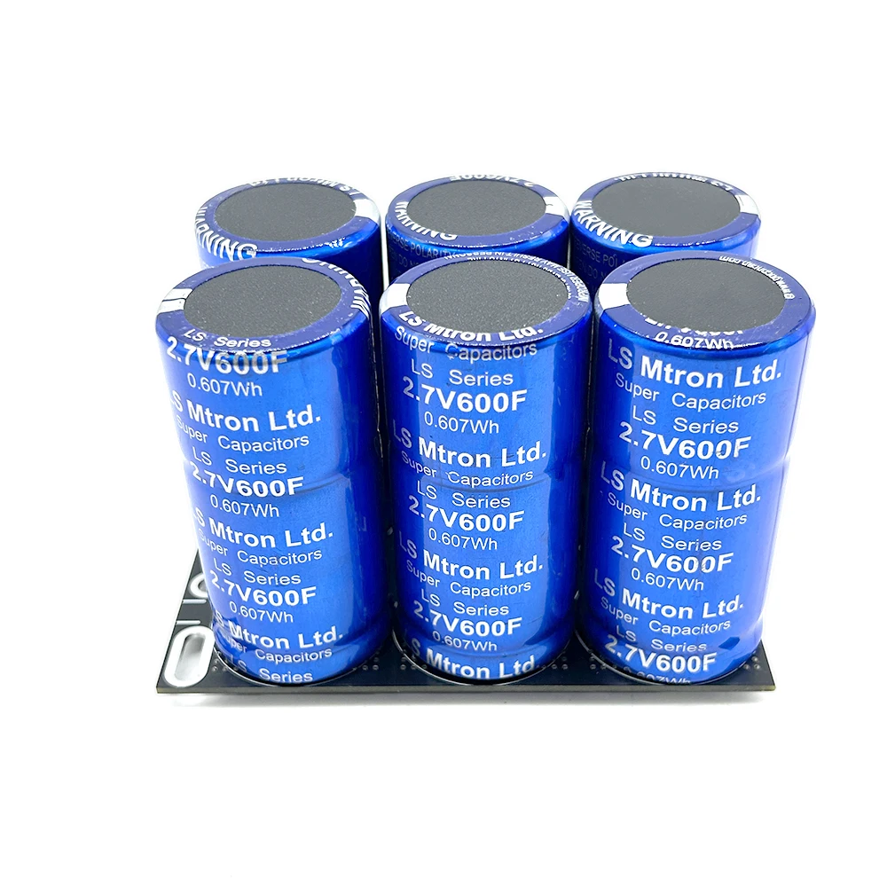 Automotive Rectifier Module 1Set 16V100F 2.7V600F 6Pcs Connection Large Capacity High Current Balance Protection Plate