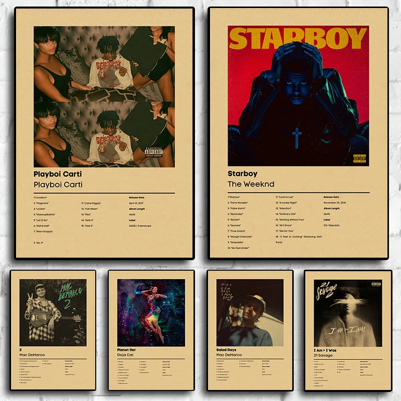 

Чехол для альбома Классическая Поп-музыка, Постер в стиле хип-хоп, рэпер, Weeknd, холст для комнаты, печать, ретро искусство, домашний Настенный декор, эстетические изображения