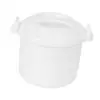 Rice Cooker,Microwave Rice Maker,Microwave Tools,Cookware,Nonstick 2L Microwave Steamer Cooker,Pasta Cooker for Oatmeal Ramen 3