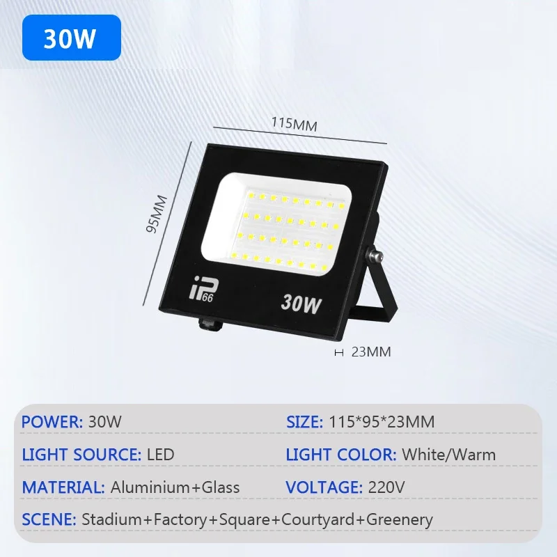 ตัวเลือกสินค้า โคมไฟ LED กลางแจ้ง กันน้ำ IP66 สวน/ลานบ้าน