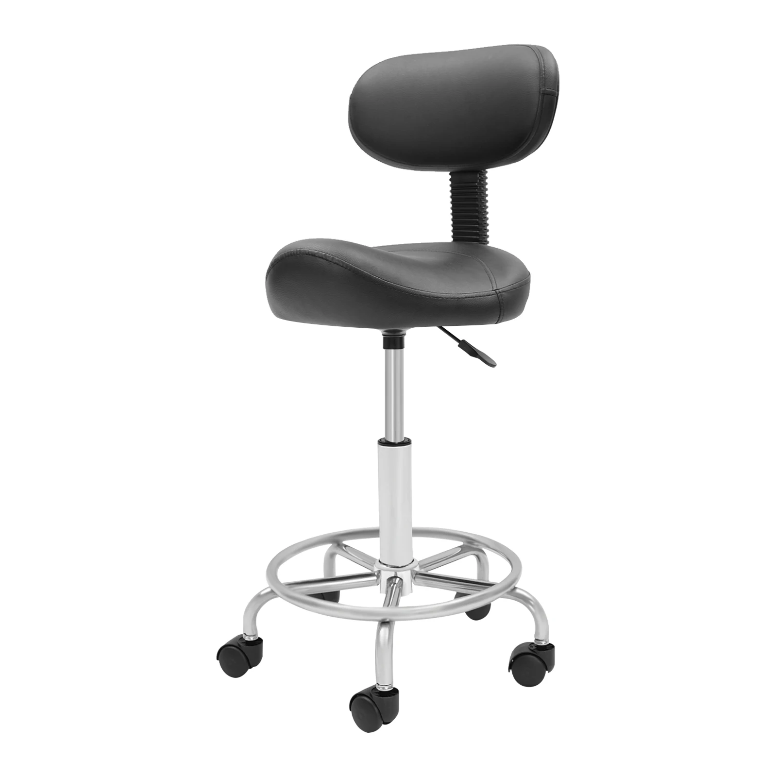 Barhocker Höhenverstellbarer Stuhl Frühstücksstuhl Barhocker Drehstühle Büro Ergonomischer Rollhocker 360° ° Drehbar für den Heimgebrauch – Detail 2
