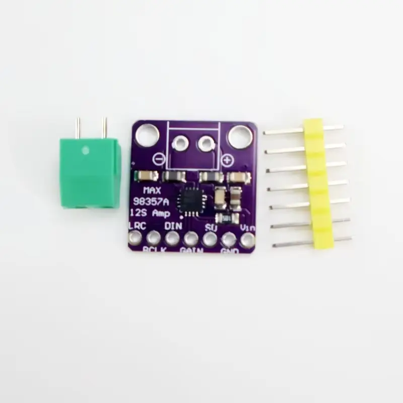 New High Quality MAX98357 MAX98357A I2S 3W Class D Amplifier Breakout Interface I2S DAC Decoder For Audio image 3