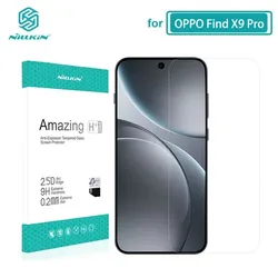 Premium Tempered Glass Screen Protector Film by Nillkin - Amazing H+Pro 0.26mm - OPPO Find X9s (Clear)