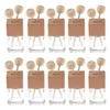 8ml Empty Car Air Freshener Pendant Clip Vent Outlet Diffuser Essential Oil Glass Vial with Wooden Cap Car Fragrance Container 1
