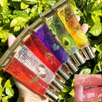 6Pcs Fruity Flavor Moisturizing Clear Lip Gloss Lip Gel Hydrating Moisturizing Lip Gloss lumping Lip Oils Gift Women Lips Makeup 1