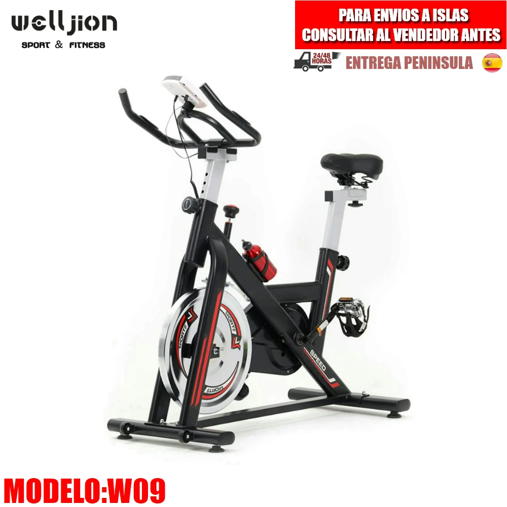 SPINNING, VÉLO STATIQUE, PULSOMÈTRE, VITESSE, CALORIE, COMPTEUR DE