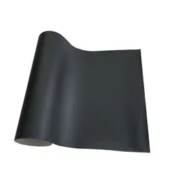 Carbon Fiber Glossy Matte Black Self-Adhesive Vinyl Wrap Foil Sticker - 50cmx300cm (Matte Black)