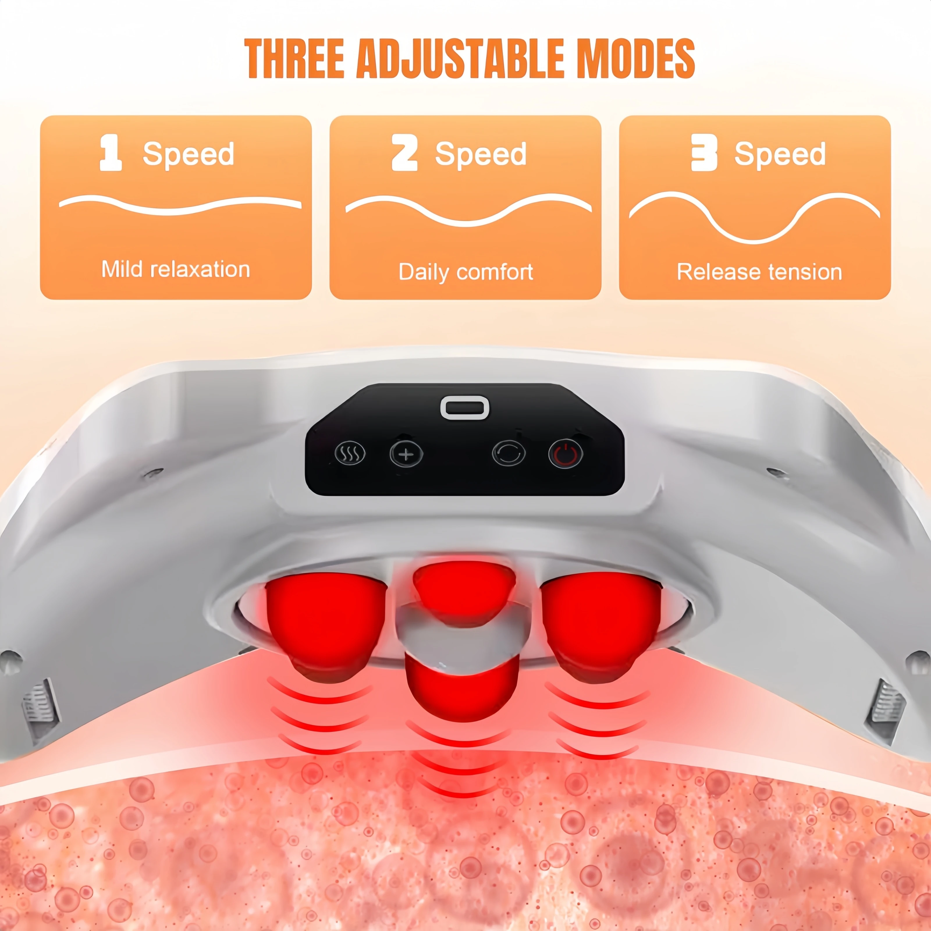 3 Massage Modes Abdominal Massager Wireless Multifunctional Electric Fat Remover Portable Cellulite Massager
