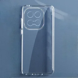 Transparent TPU Soft Back Cover Phone Case - Clear Silicone Protective Shell for IQOO 15 (Clear)