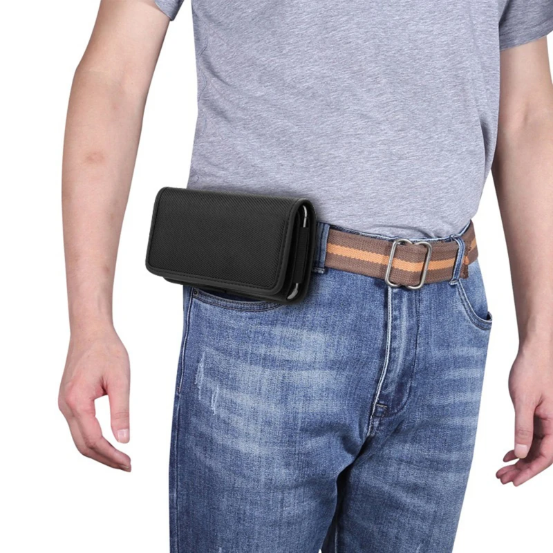 

Универсальная сумка для сотового телефона, поясные сумки, сумки из ткани Оксфорд для сотового телефона, мужская сумка для телефона, карманный кошелек, сумка для мужчин