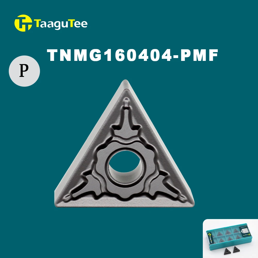 

10Pcs TNMG160404 PMF TT4125 Carbide Inserts External Turning Tools for Machining Steel Metal Turning Tools Machine Blade Parts