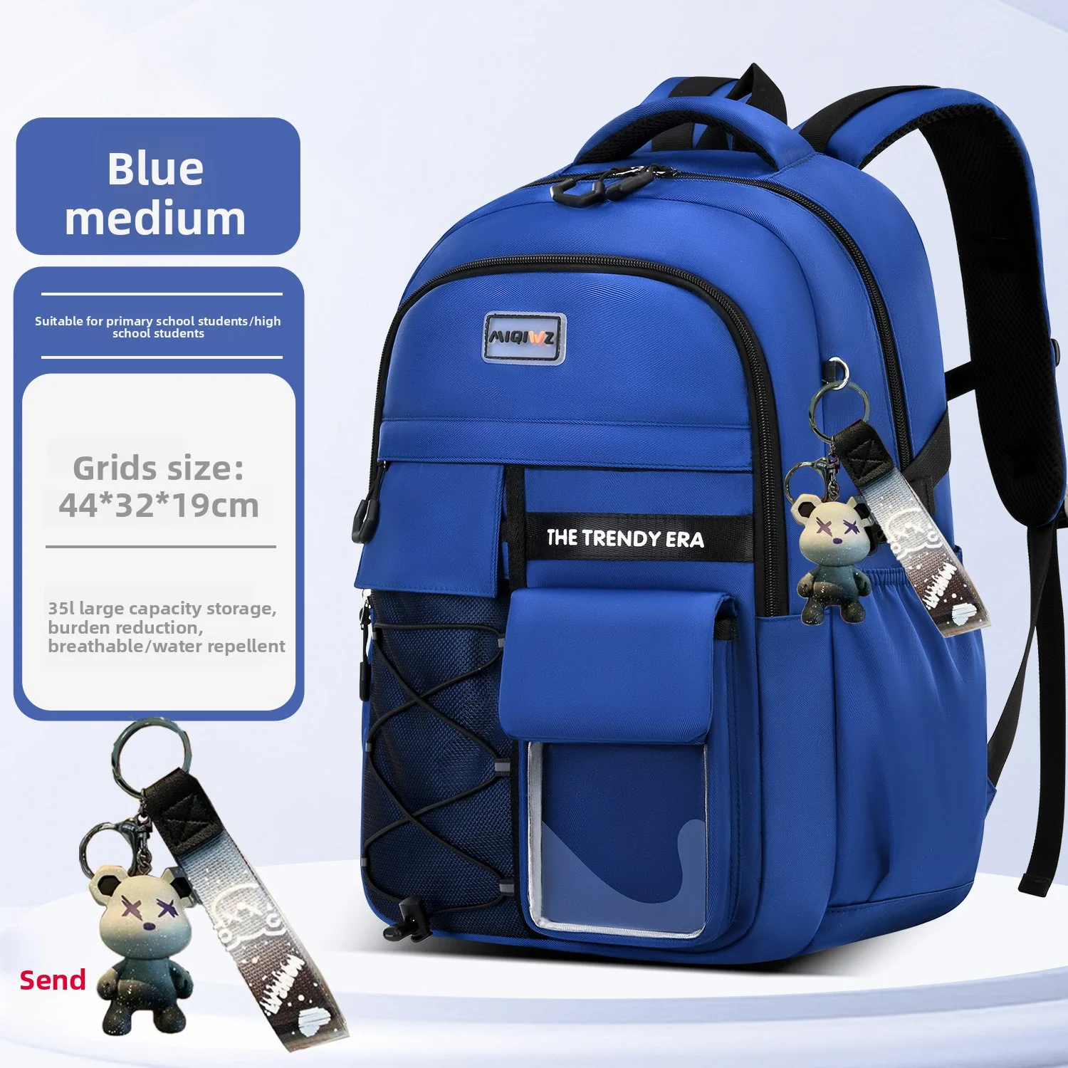 حقيبة ظهر بلون سادة خفيفة الوزن أكسفورد حقيبة ظهر...