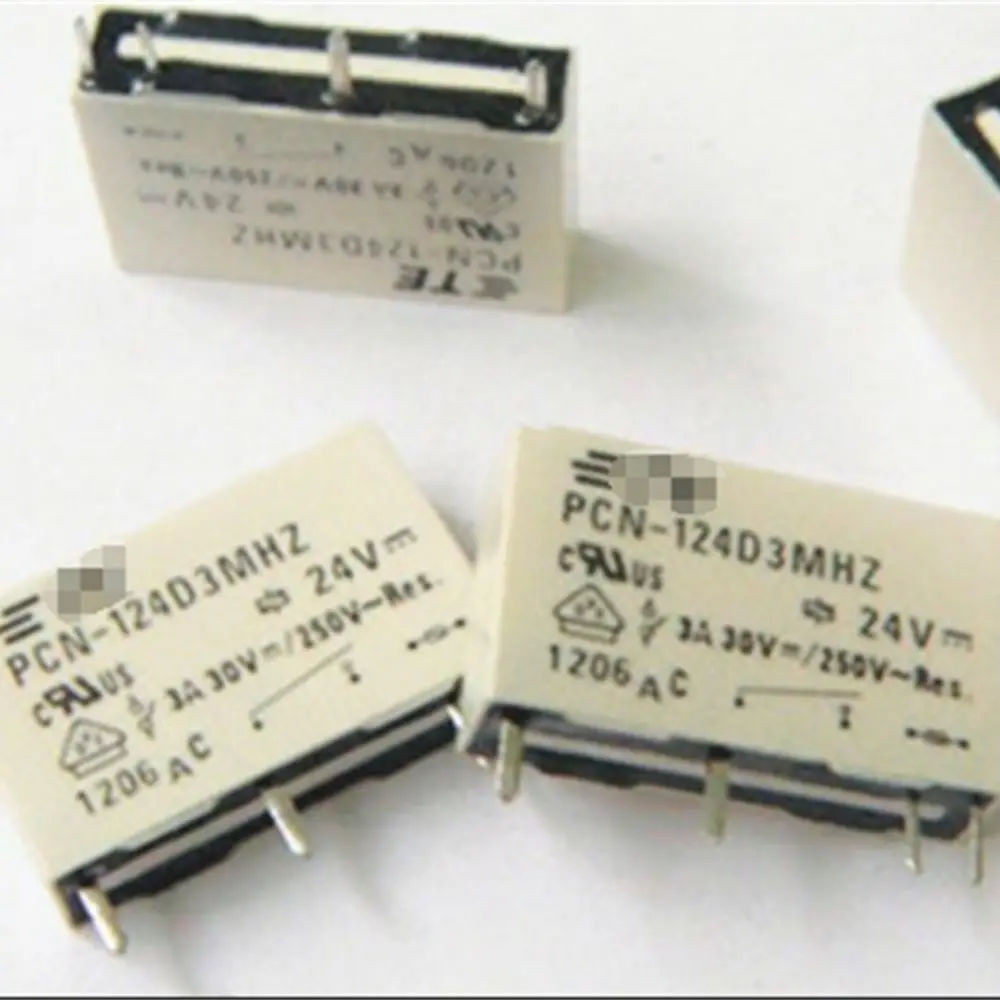 Free shipping  10pcs/lot  PCN-124D3MHZ PCN-124D3MHZ-001 24VDC 3A 4PIN Relay
