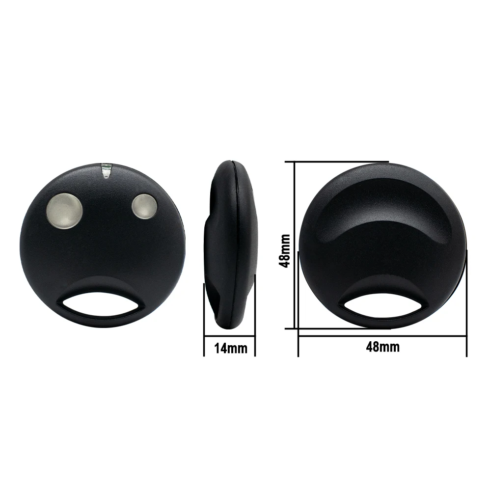 2PCS NICE SMILO SM2 SM4 Gate Remote Control433MHz Rolling Code For SMXI SMX2R SMX2 SMXIS OXI OX2 Receiver Controller Motor 5