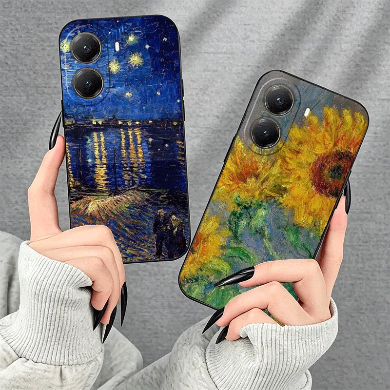 Van Gogh Oil Painting Aesthetic Phone Case