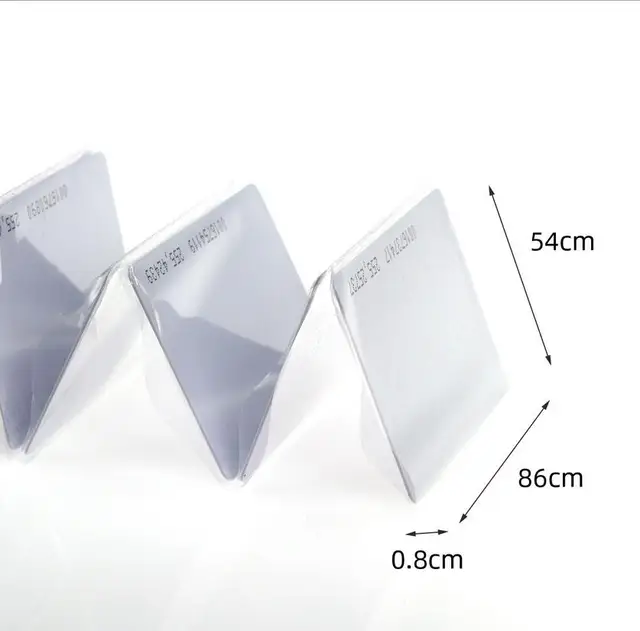5/10 pcs Read Only 125Khz EM Tag EM4100 Iot RFID Card Keyfob for Access Control Attendance System Fixed Card Number Unchangeable 5