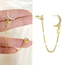 

Simple Sniry Otle, New Ear, Creative Earrings Earring Korean Wholesale Moon Fashion Jewelry