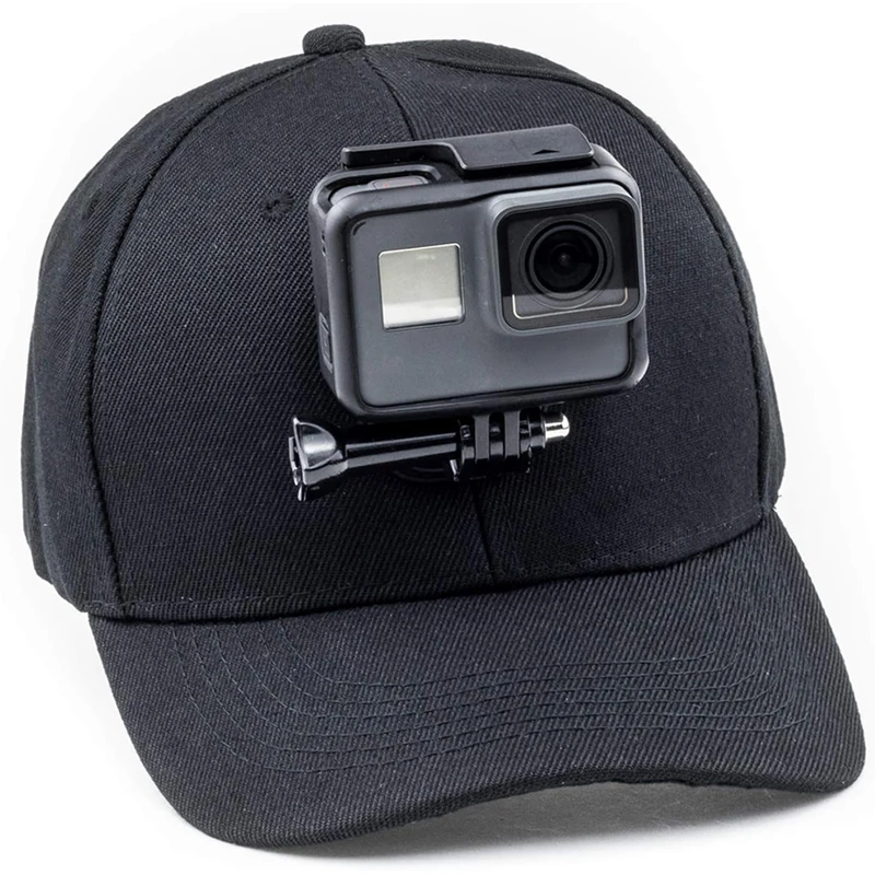 Baseball Hat Quick Release Buckle Mount For GoPro Hero 13 12 11 10 9 Insta360 AKASO SJCAM DJI Osmo Action Camera Accessories