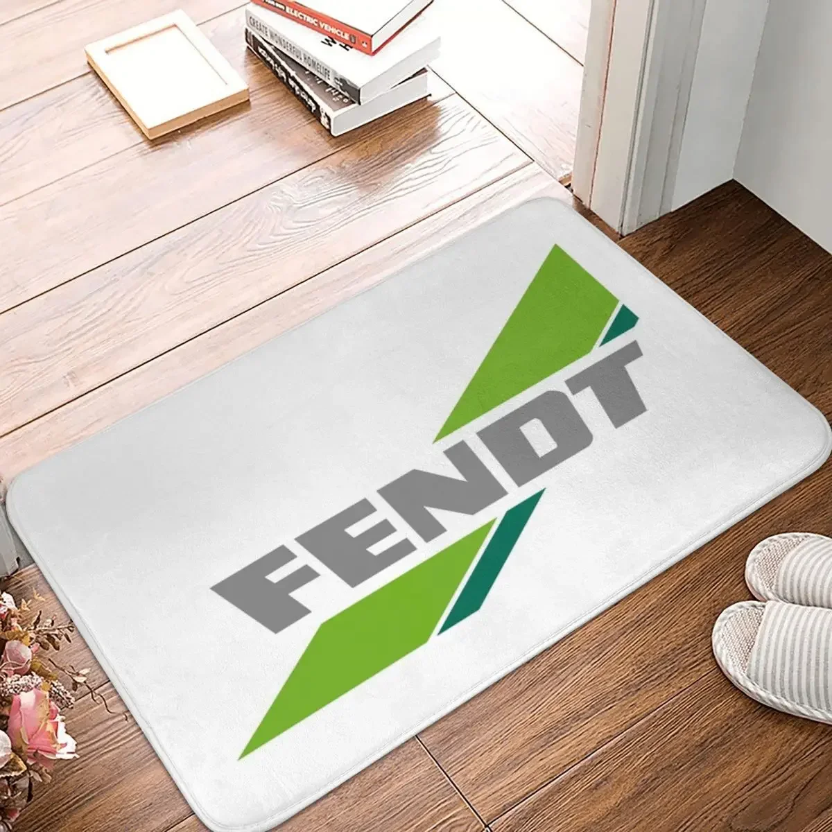 

Fendt Logo Doormat Polyester Floor Mat Absorbent Mat Carpet Kitchen Entrance Home Rug Mats Bathroom Living room Non-slip Footpad